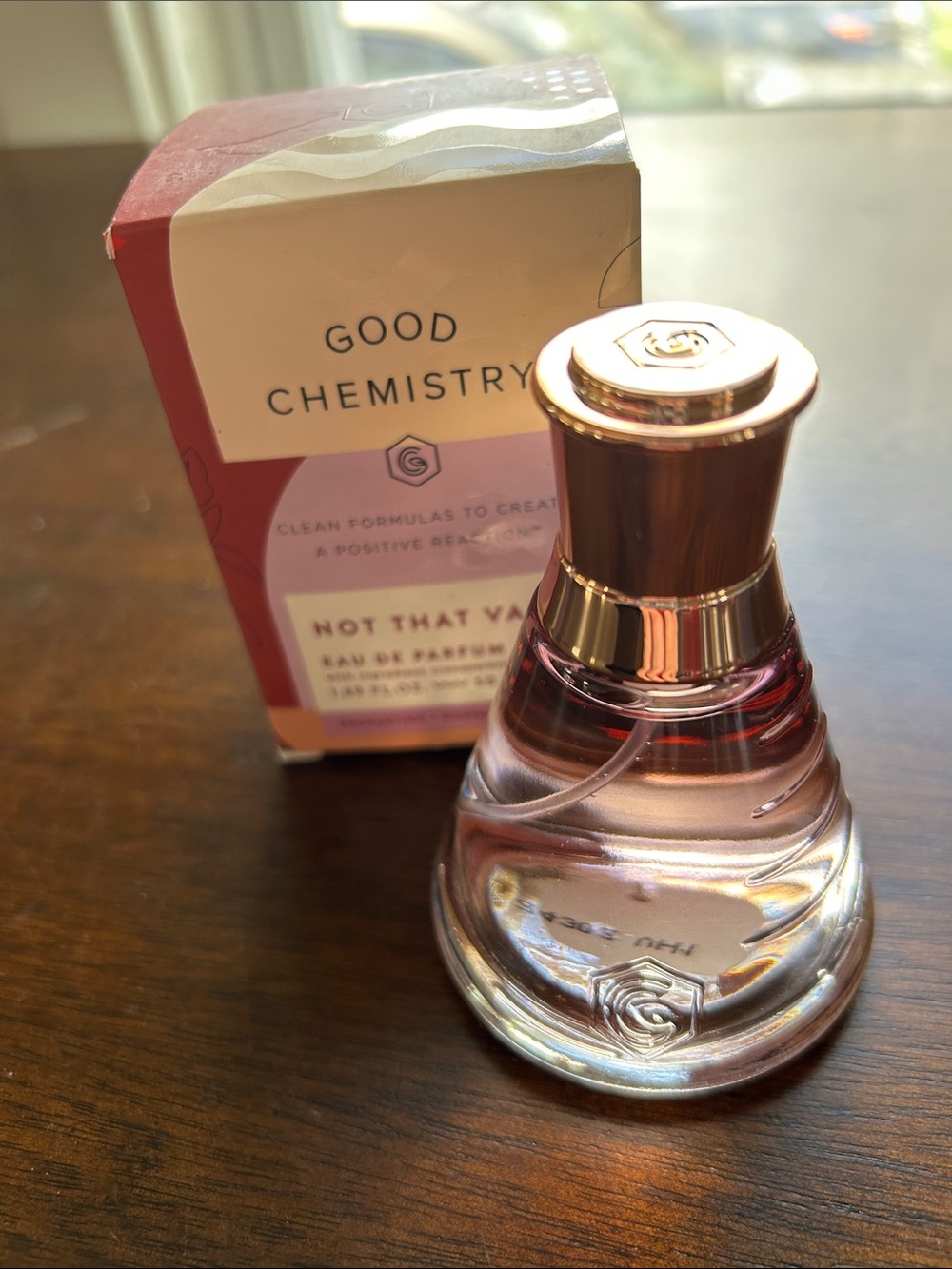 Good Chemistry "Not That Vanilla" Eau de Parfum - Pink & Gold Bottle